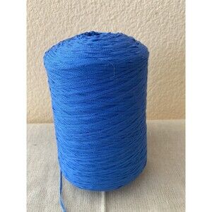 Soft Cone Spool Yarn Tape Blue 530g #469